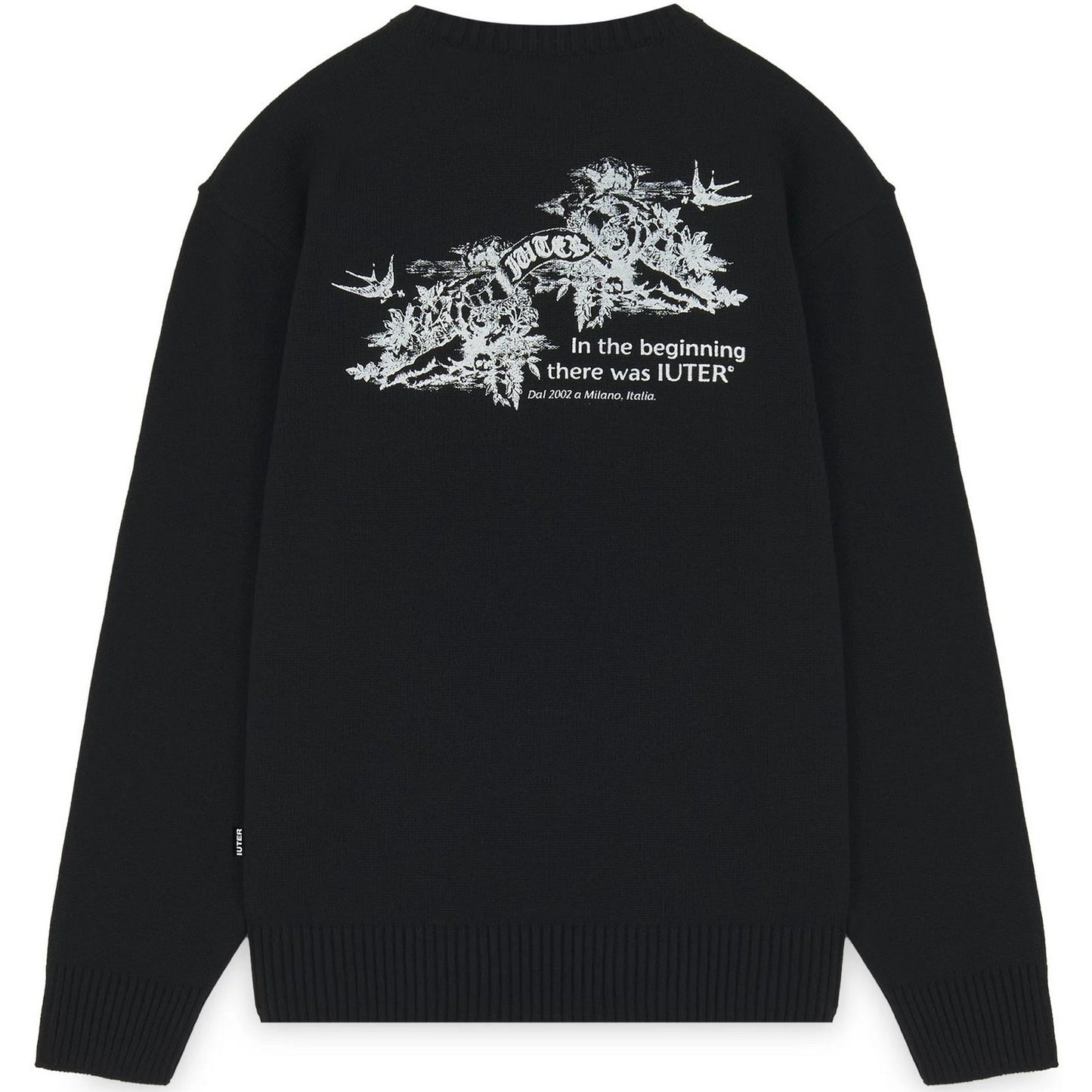 Felpe con cappuccio Uomo Iuter - Paradise Jumper - Nero