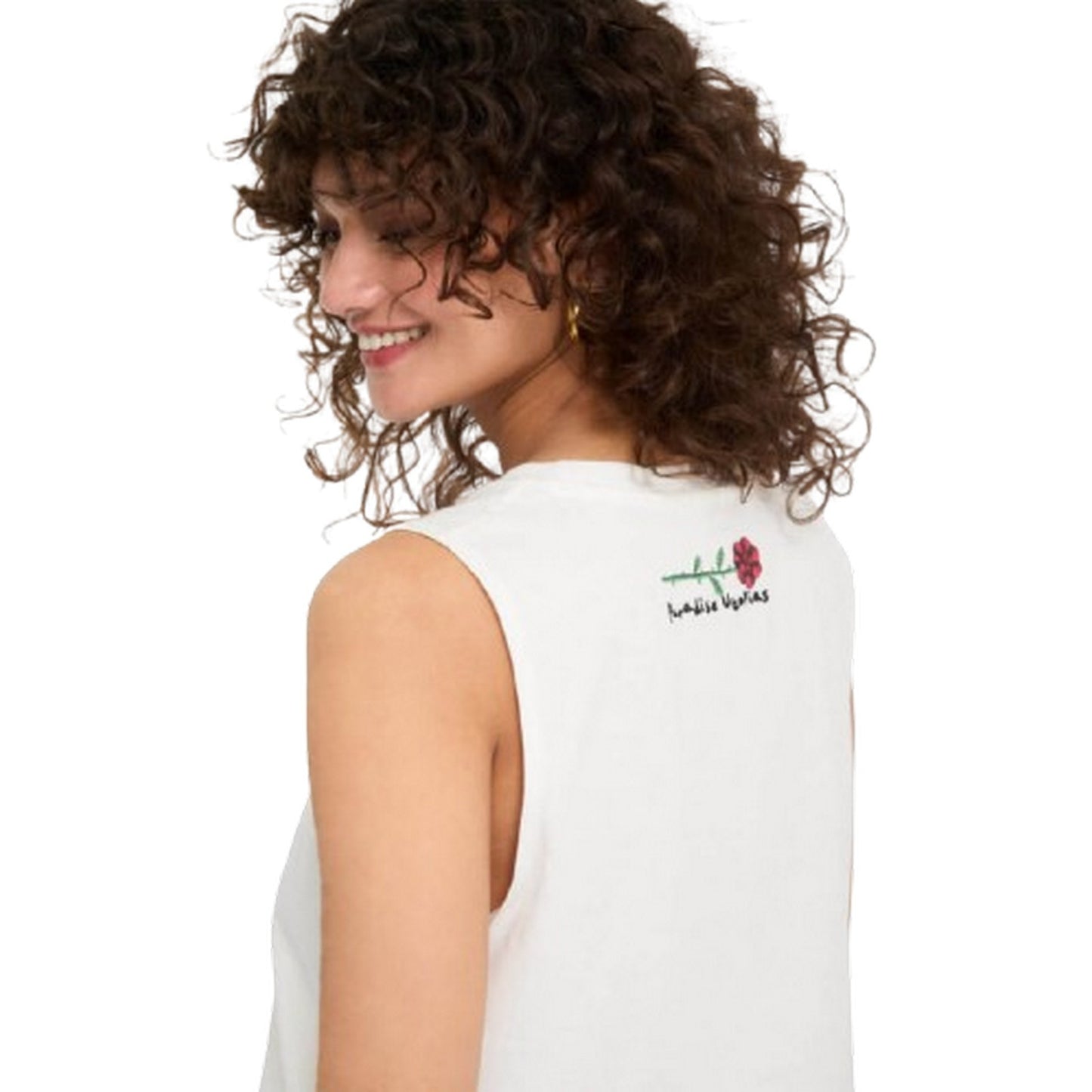 Canotte e top Donna Volcom - Fa Mickey Mason Tank - Bianco
