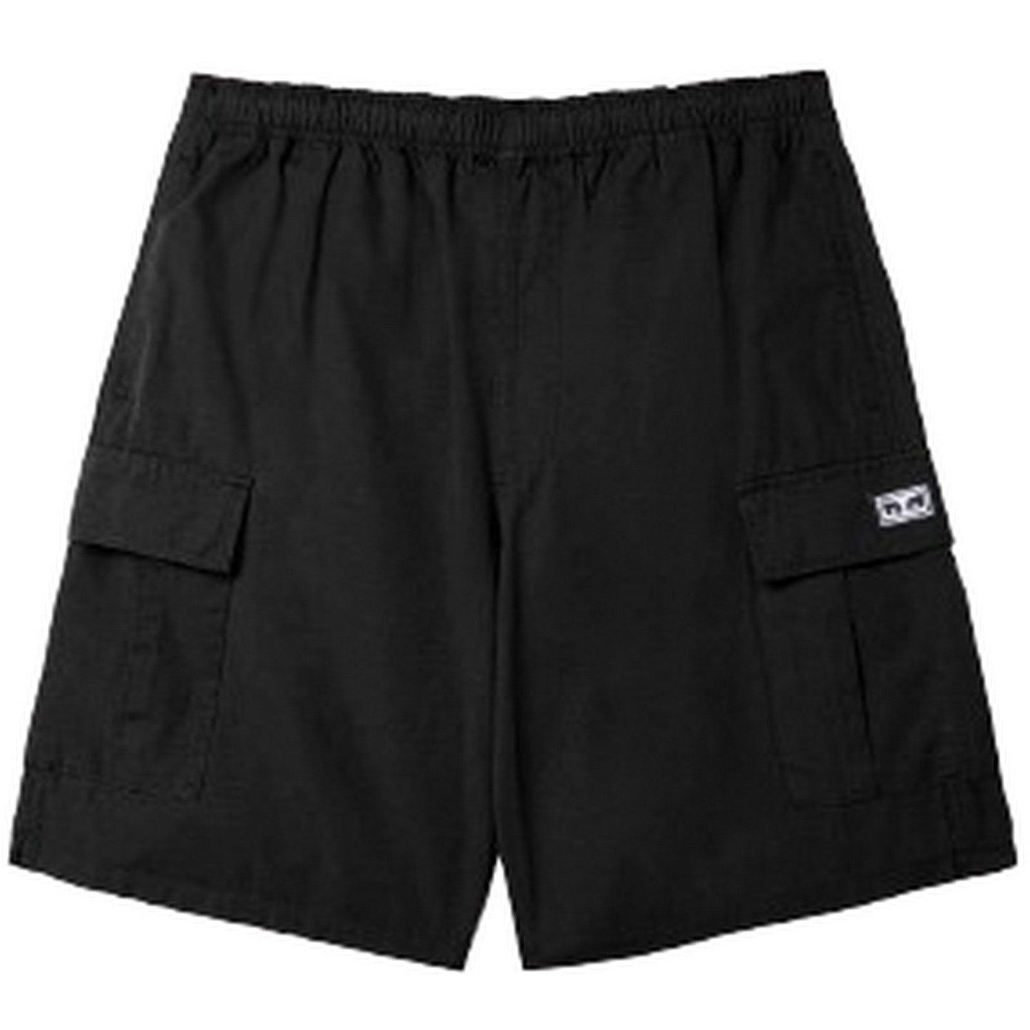 Bermuda Uomo Obey - Easy Ripstop Cargo Short - Nero