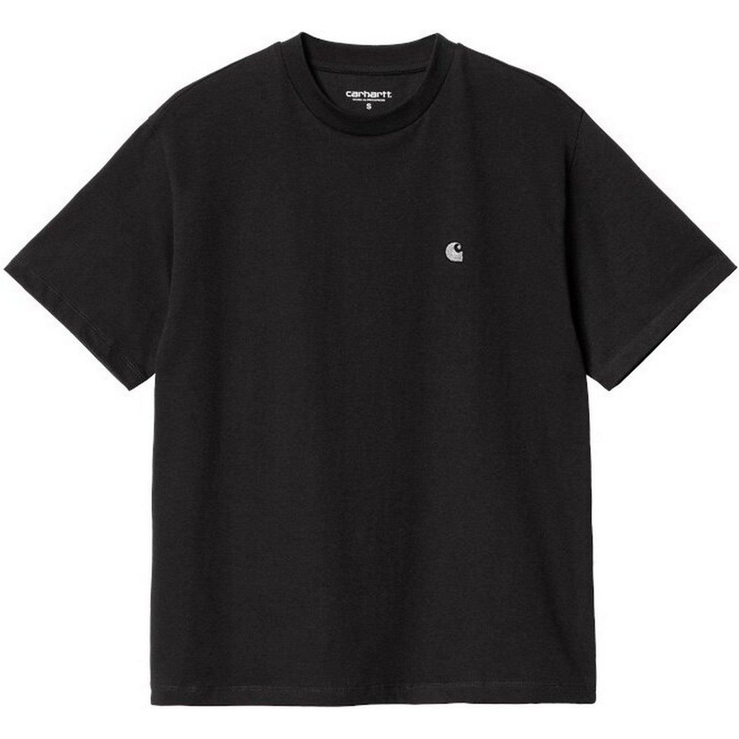 T-shirt Donna Carhartt Wip - W' S/S Chase T-Shirt - Nero