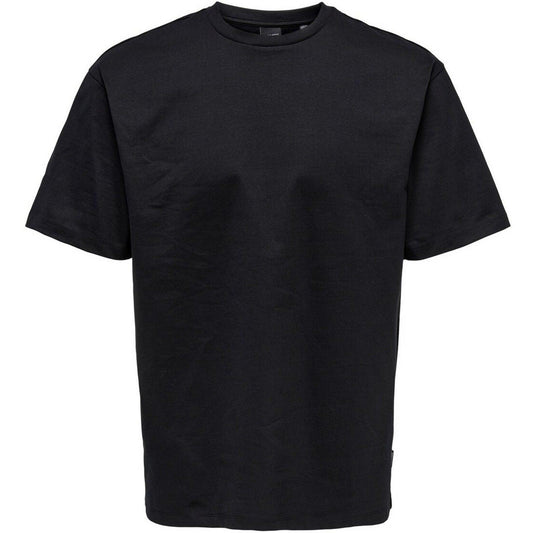 T-shirt Uomo Only & Sons - Onsfred Rlx Ss Tee Noos - Nero