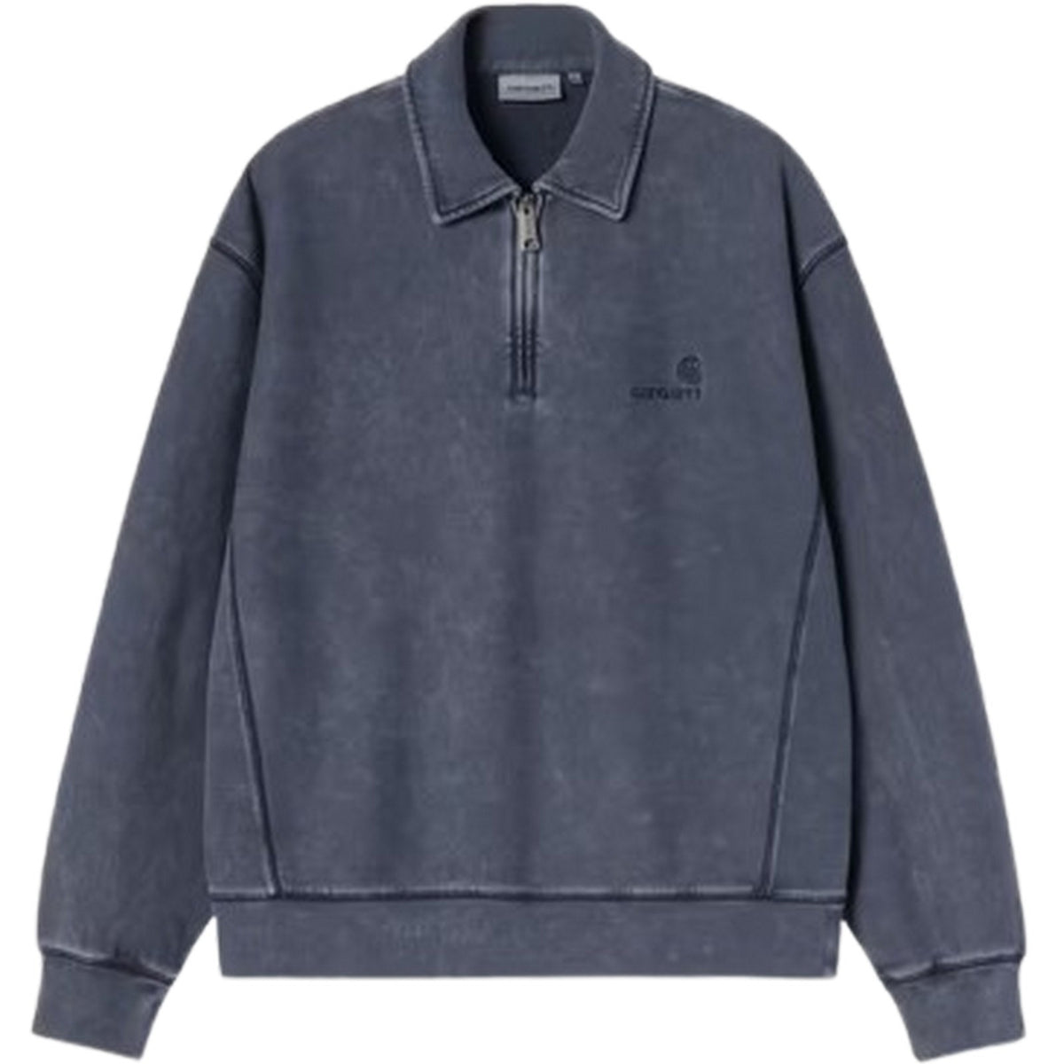 Polo a manica lunga Uomo Carhartt Wip - Lambert Polo Sweat - Blu
