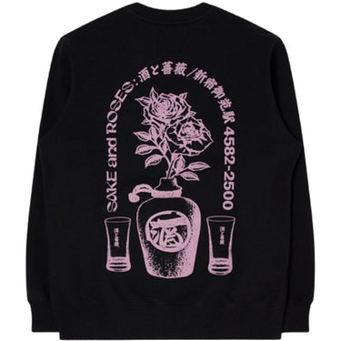 Sweats à capuche pour hommes Edwin - Sweat Sake And Roses - Noir
