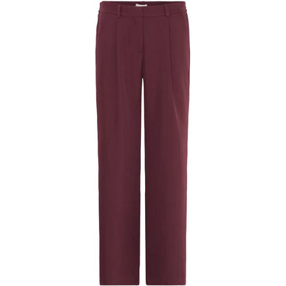 Pantaloni Donna Ichi - Ihfava Wide Pa - Rosso