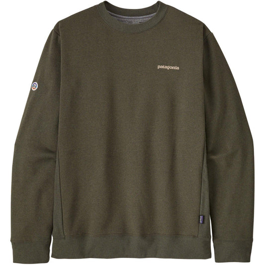 Felpe senza cappuccio Unisex Patagonia - Fitz Roy Icon Uprisal Crew Sweatshirt - Verde