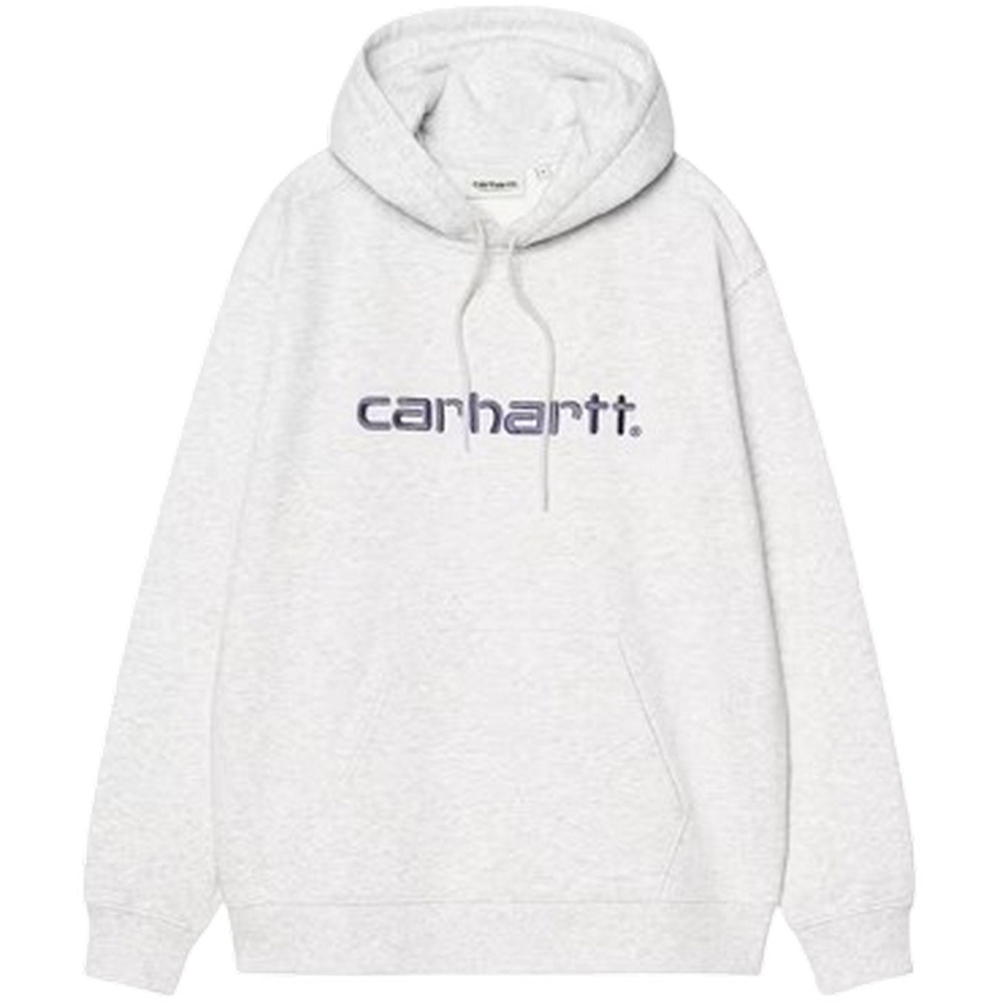Felpe con cappuccio Donna Carhartt Wip - W' Hooded Carhartt Sweatshirt - Grigio
