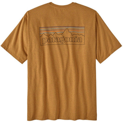 T-shirt Uomo Patagonia - M's P-6 Logo Responsibili-Tee - Marrone