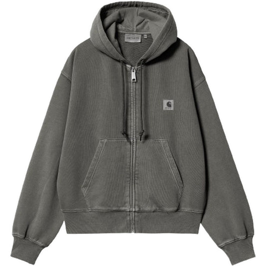 Felpe con cappuccio Donna Carhartt Wip - W' Hooded Nelson Jacket - Grigio