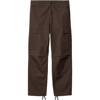 Pantaloni Uomo Carhartt Wip - Regular Cargo Pant Cotton Columbia Ripstop - Marrone