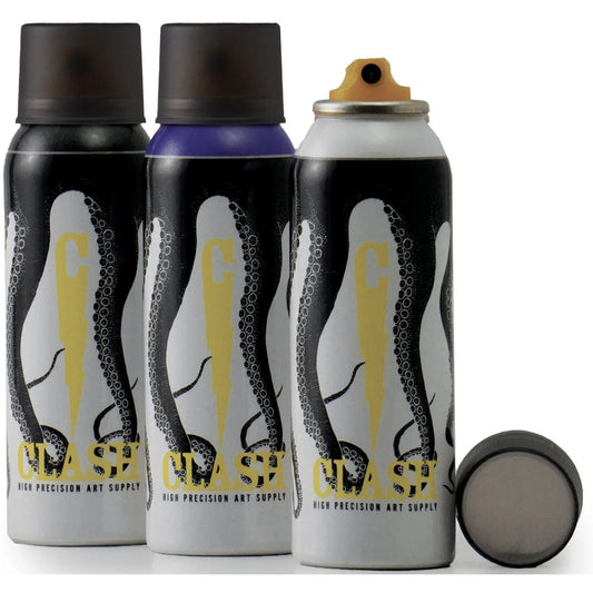 Calze Uomo Octopus - Clash Octopus 3 Pack Cans 125ml Black/Purple/White - Multicolore