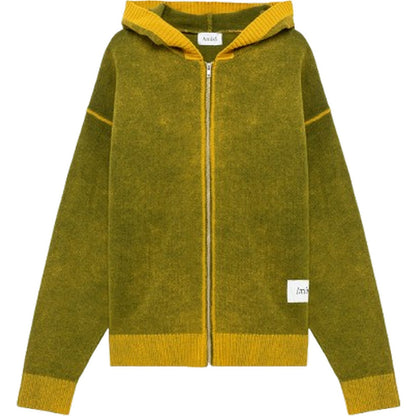 Maglie Unisex Amish - Hood zip - Verde
