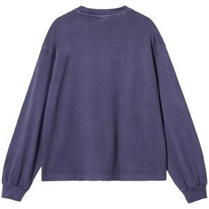 Maglie a manica lunga Donna Carhartt Wip - W' L/S Nelson T-Shirt - Blu