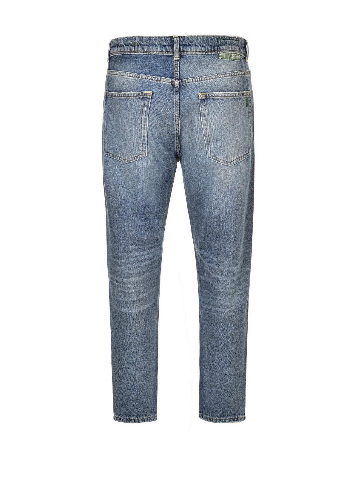 Jeans Uomo P. Grax Denim - Blacksmith-Cropped Fit - Blu