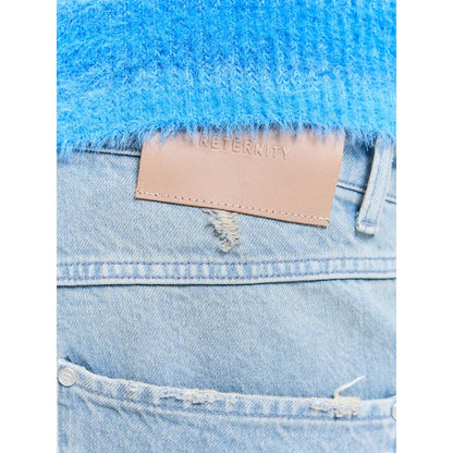 Jeans Unisex Reternity - Studded Denim - Blu