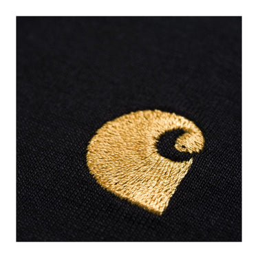 T-shirt męski Carhartt Wip – T-shirt S/S Chase – Czarny
