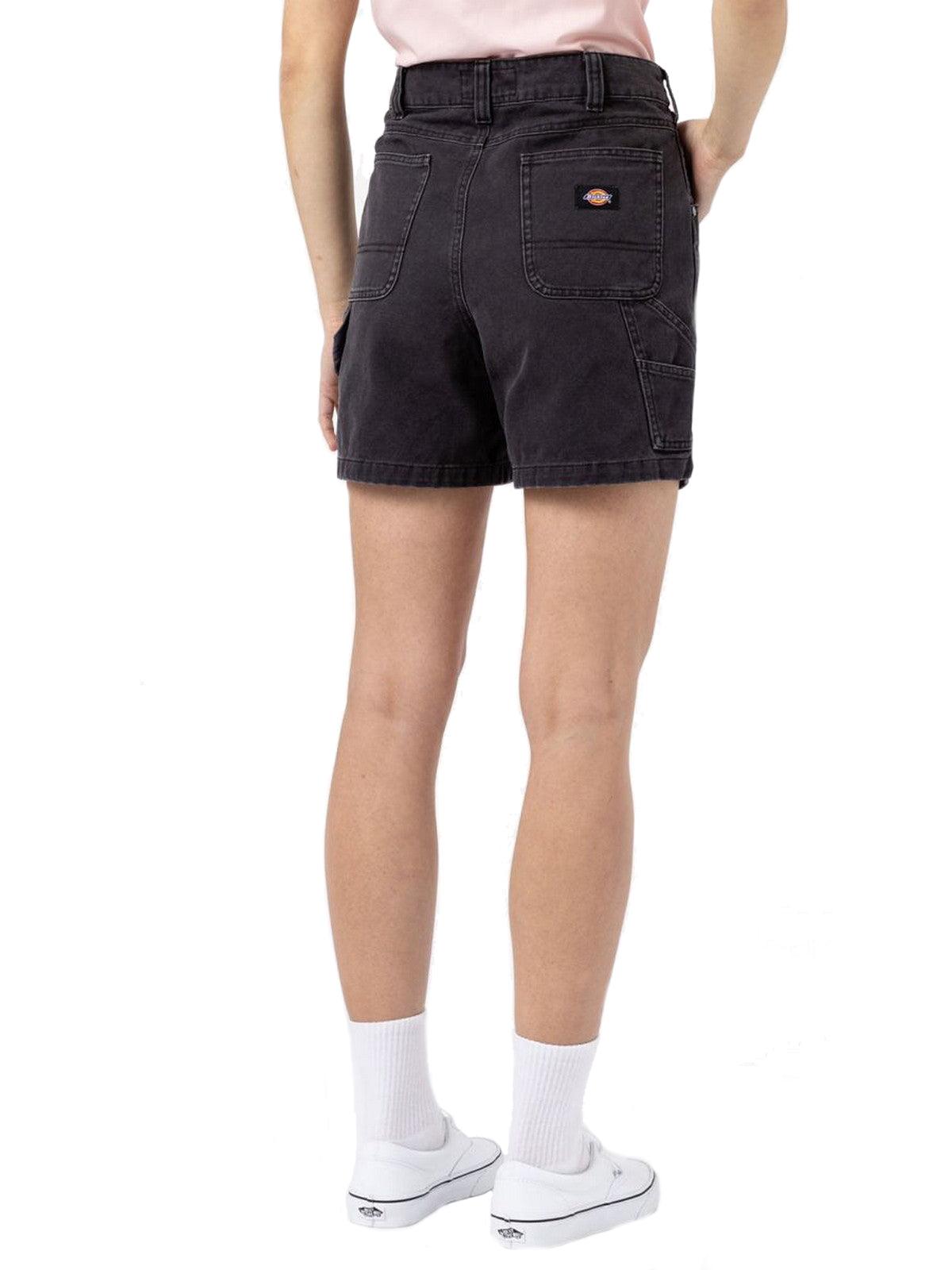 Bermuda Donna Dickies - Dickies Duck Canvas Short W - Nero