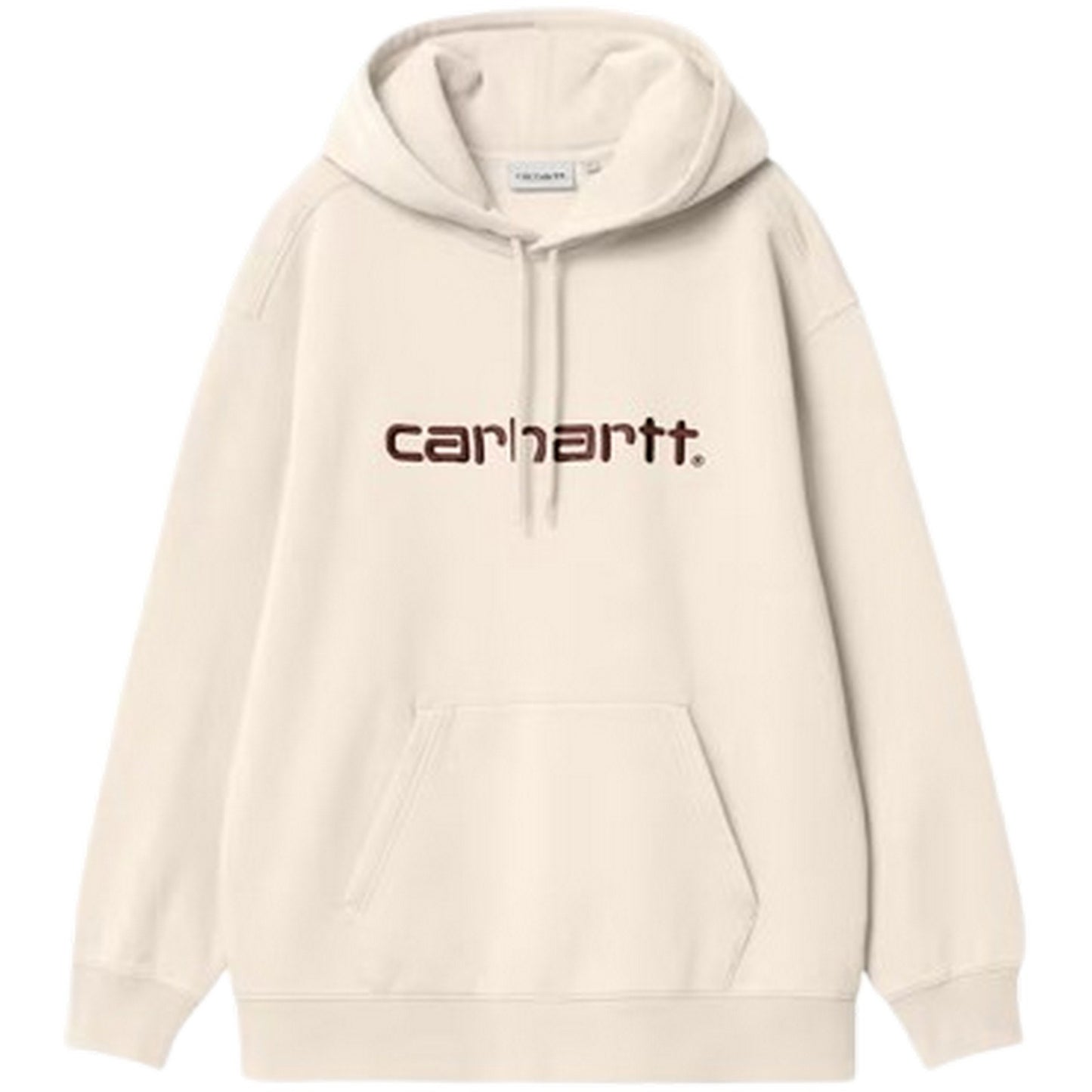 Felpe con cappuccio Donna Carhartt Wip - W' Hooded Carhartt Sweatshirt - Beige