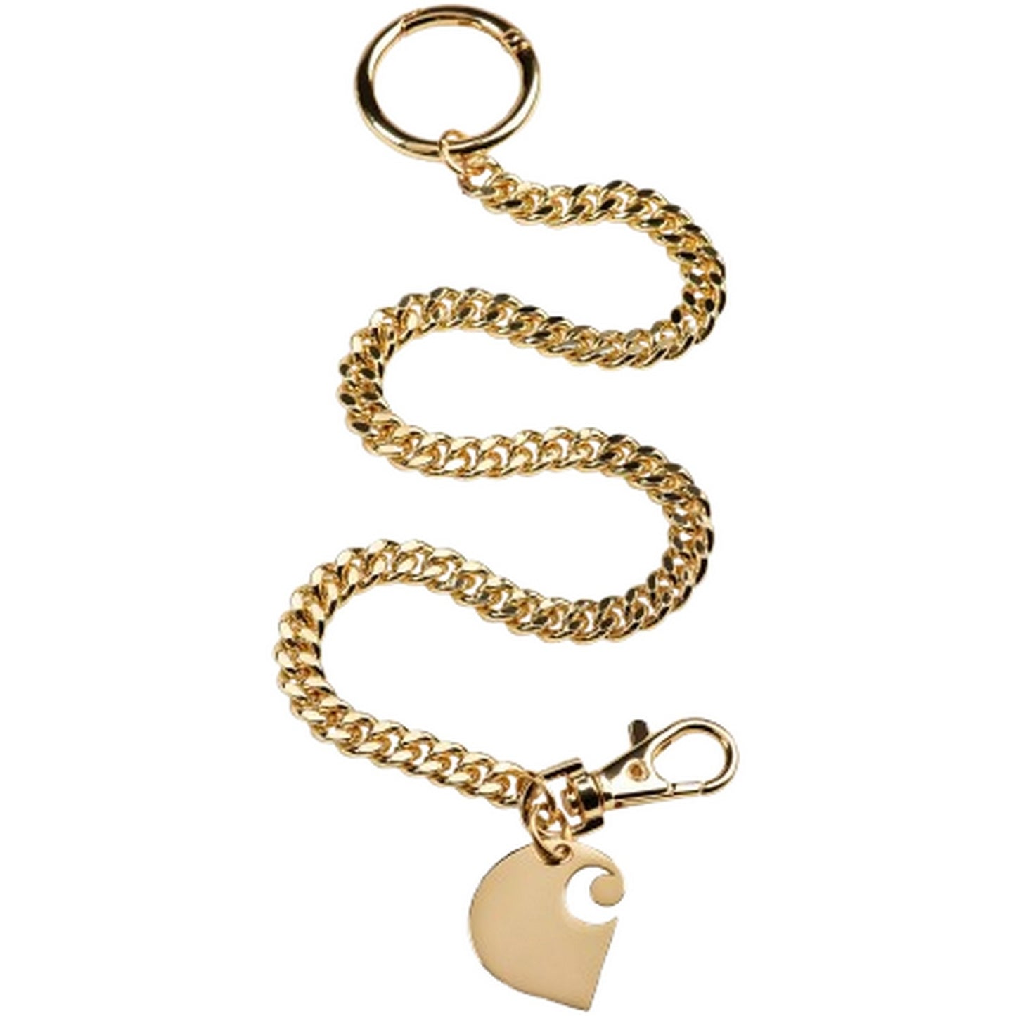 Uomo Unisex Carhartt Wip - Cuban Link Keychain - Oro