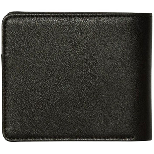 Portafogli Unisex Volcom - Slim Stone Pu Wallet S - Nero