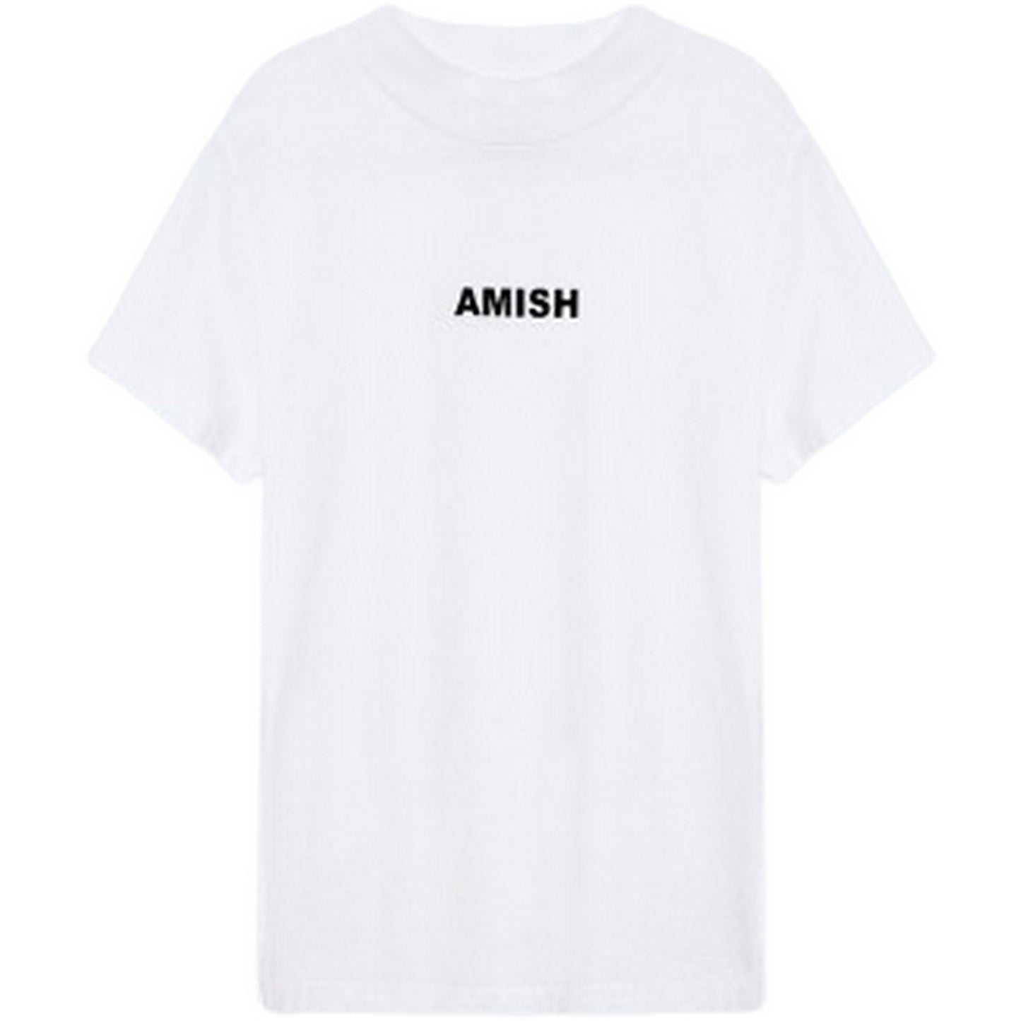 T-shirt Donna Amish - T-Shirt Super fit - Bianco