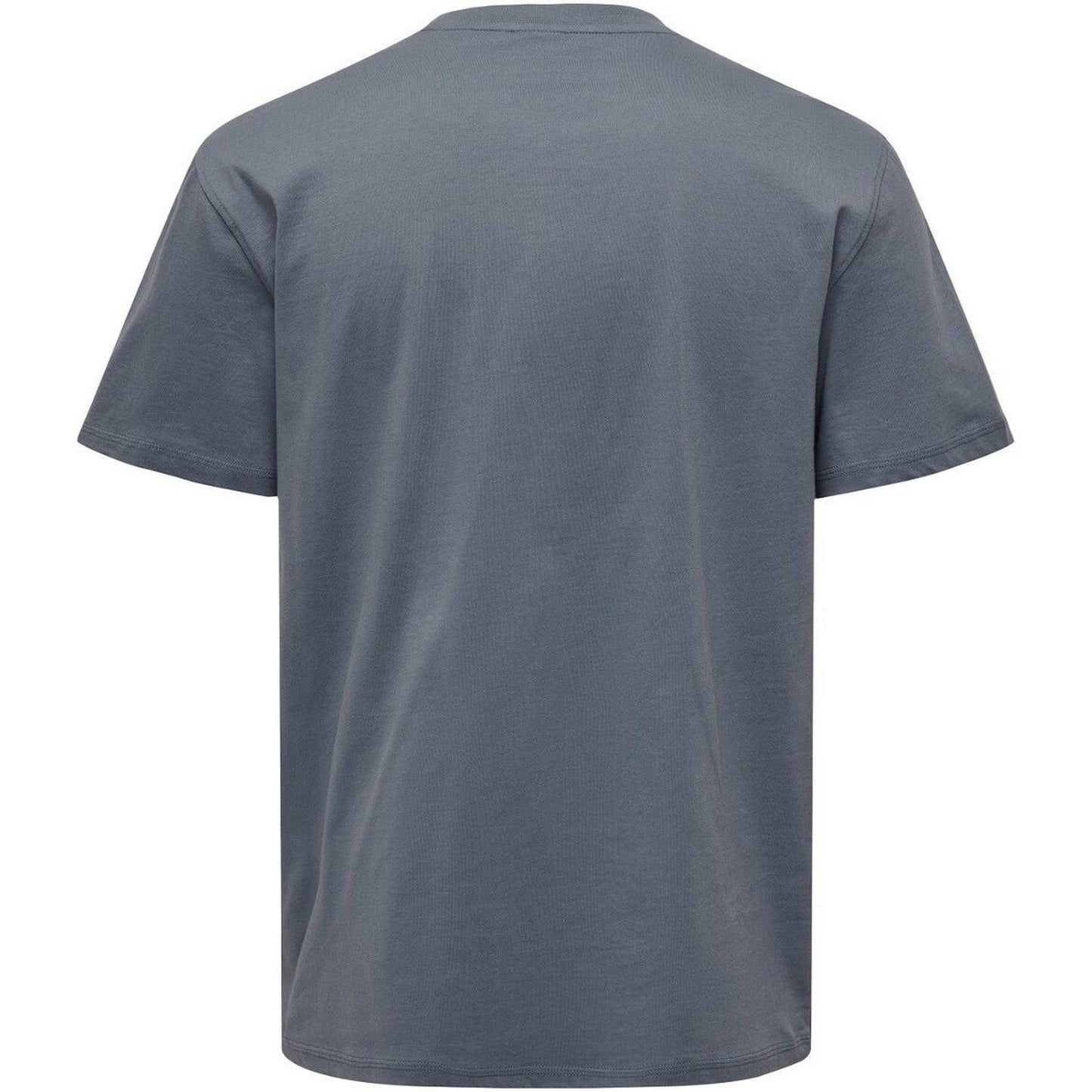 T-shirt Uomo Only & Sons - Onsmax Life Reg Ss Stitch Tee Noos - Grigio