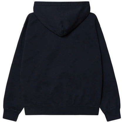 Felpe con cappuccio Uomo Obey - Margin Faded Zip Hood Fleece - Blu