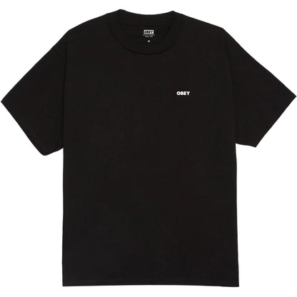 T-shirt Uomo Obey - Obey Make Art Third Eye Tee - Nero