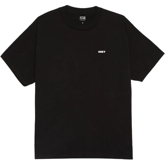 T-shirt Uomo Obey - Obey Make Art Third Eye Tee - Nero