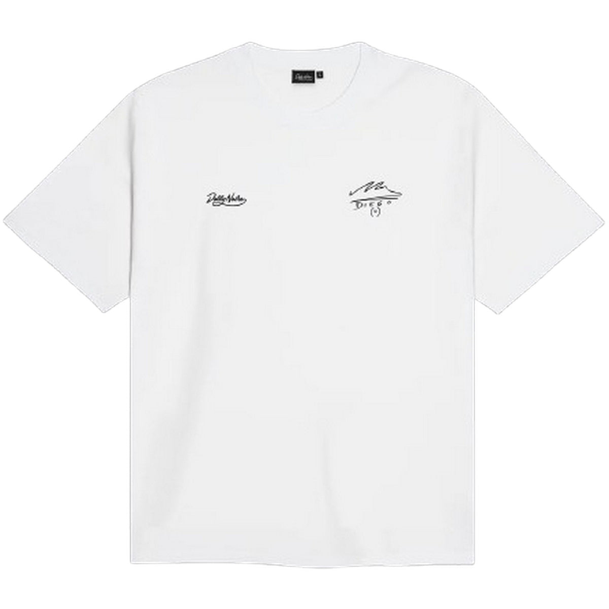 T-shirt Uomo Dolly Noire - Live Is Life Tee - Bianco