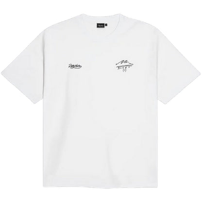 T-shirt Uomo Dolly Noire - Live Is Life Tee - Bianco