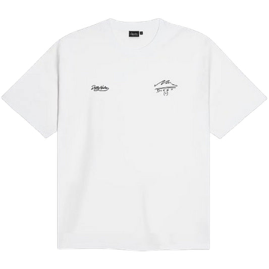 T-shirt Uomo Dolly Noire - Live Is Life Tee - Bianco