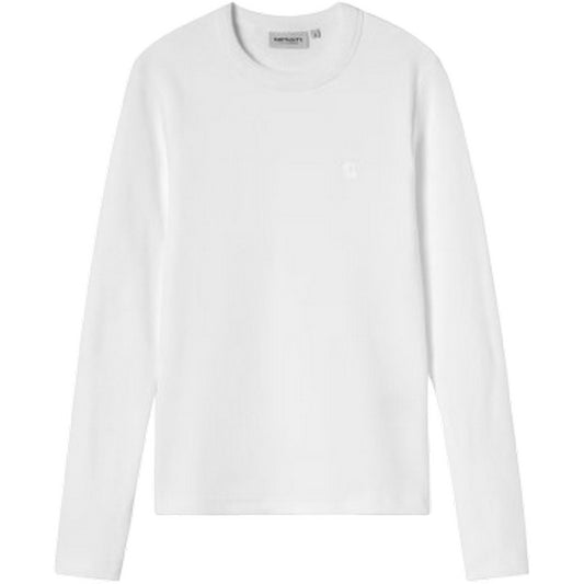 T-shirt Donna Carhartt Wip - W' L/S Philipa T-Shirt - Bianco