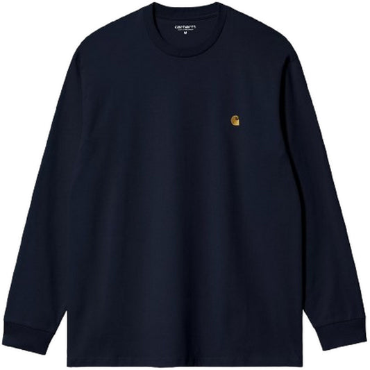 Maglie a manica lunga Uomo Carhartt Wip - L/S Chase T-Shirt - Blu