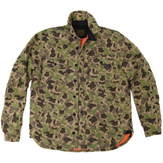 Camicie casual Uomo Chesapeake's - Wool padded shirt CPO frogskin - Multicolore