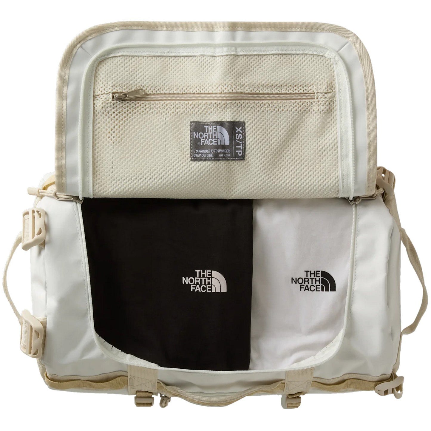 Borse a spalla Unisex The North Face - Base Camp Duffel - XS - Bianco