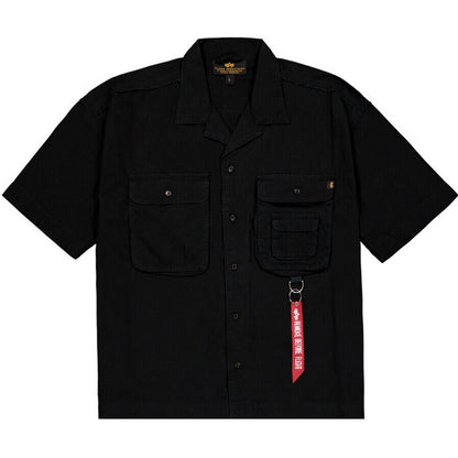 Camicie casual Uomo Alpha Industries - Aloha Safari Shirt - Nero