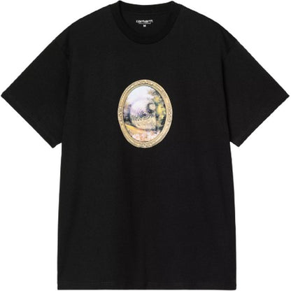 Carhartt Wip Men's T-shirt - S/S Mirror T-Shirt - Black