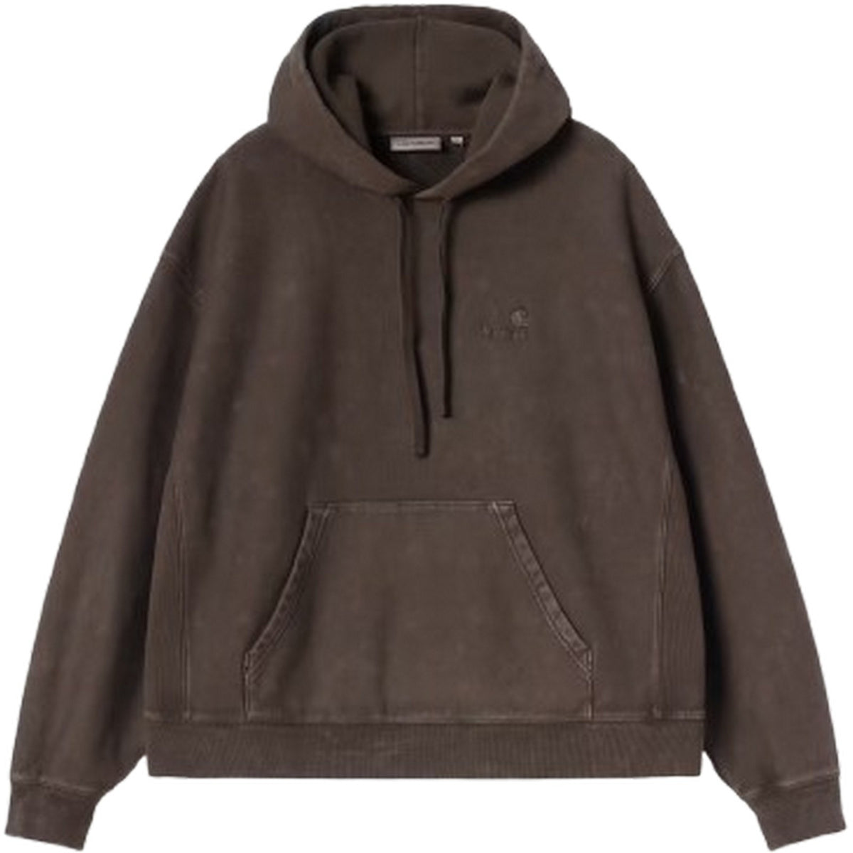 Felpe con cappuccio Donna Carhartt Wip - W' Hooded Lambert Sweat - Marrone