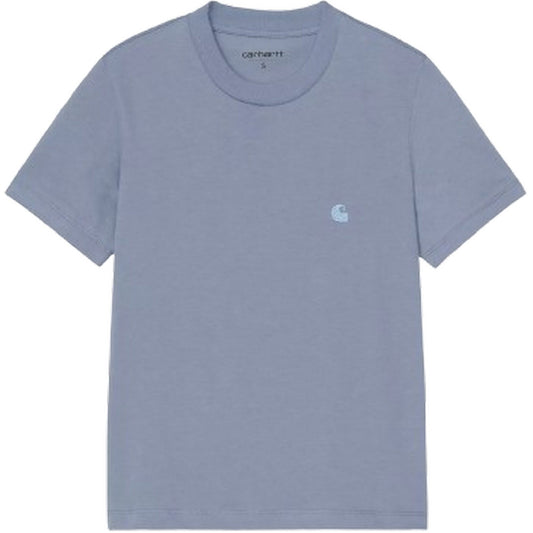 T-shirt Donna Carhartt Wip - W' S/S Luca T-Shirt - Blu
