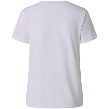 T-shirt Donna The North Face - W Evolution Simple Dome Slm Short Sleeve - Bianco