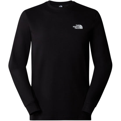 Maglie a manica lunga Uomo The North Face - M L/S Box Nse Tee - Nero