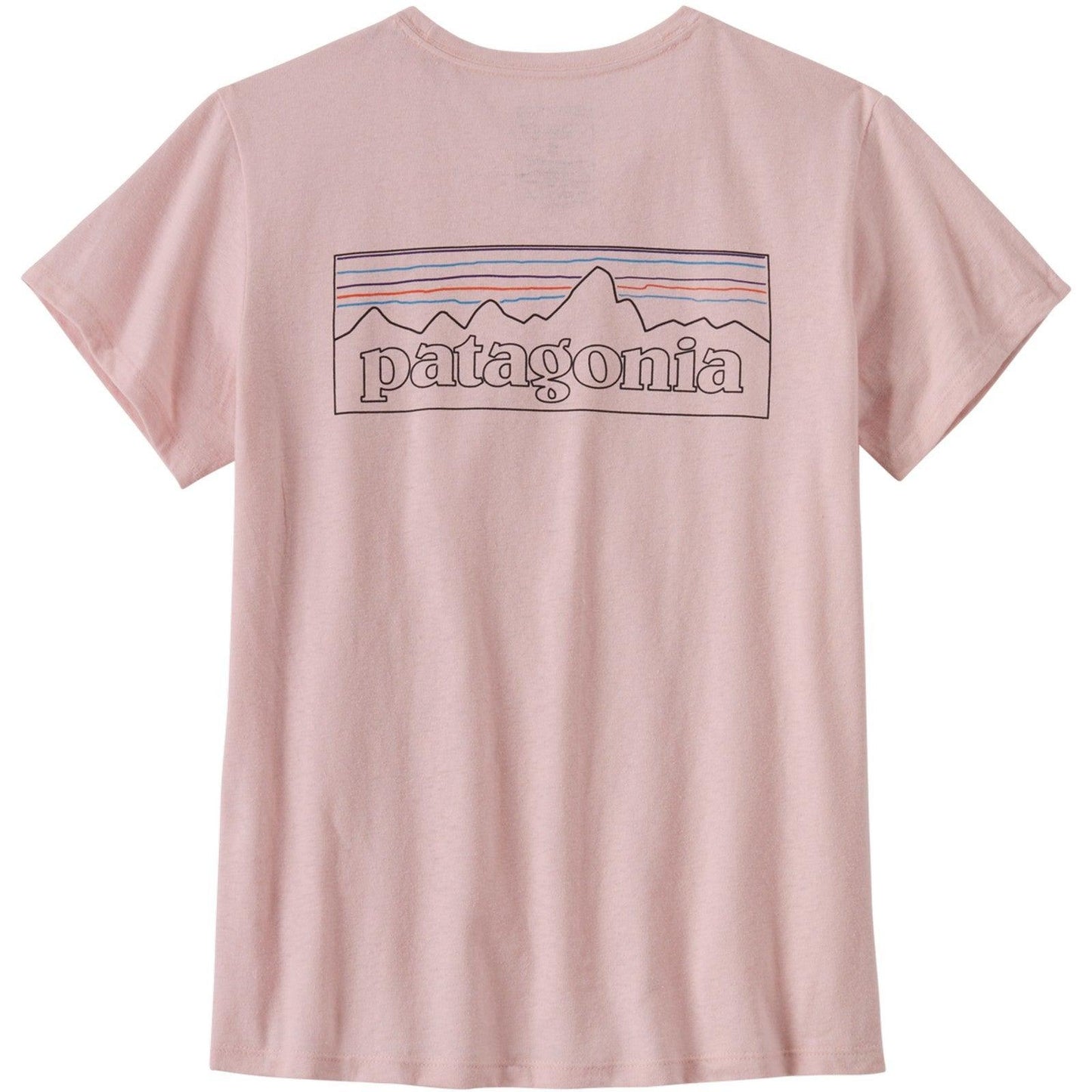 T-shirt Donna Patagonia - W's P-6 Logo Responsibili-Tee - Rosa