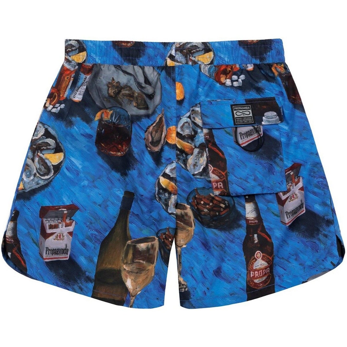 Pantaloncini e calzoncini Uomo Propaganda - Swimtrunk Regular Fit Oyster - Multicolore