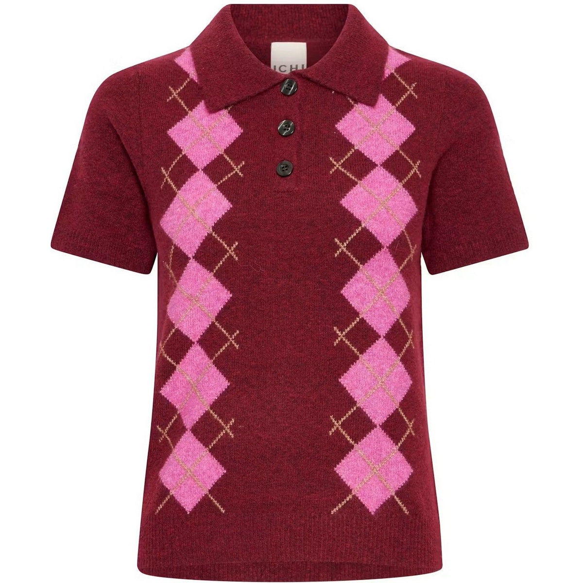 Maglioni Donna Ichi - Ihdasila Ss3 - Rosso