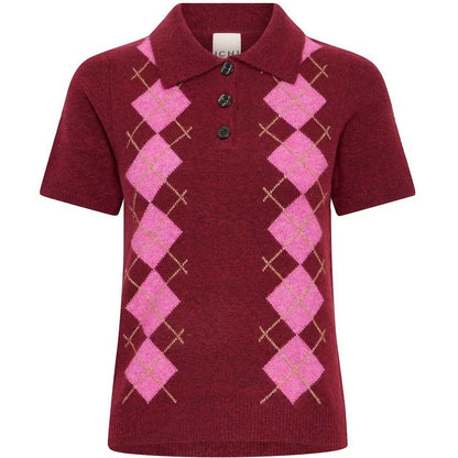 Maglioni Donna Ichi - Ihdasila Ss3 - Rosso