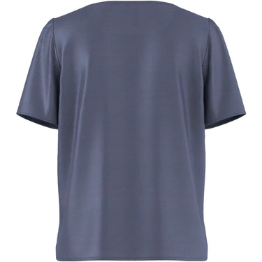 Canotte e top Donna Pieces - Pcjessa Ss O-Neck Top Wvn Noos Bc - Blu