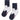 Calcetines unisex para niños Happy Socks - Calcetines para niños con diseño de perro esponjoso - Azul