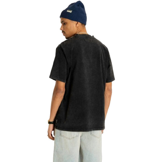 T-shirt Uomo Woodbird - Wbbaine Washed Tee - Nero