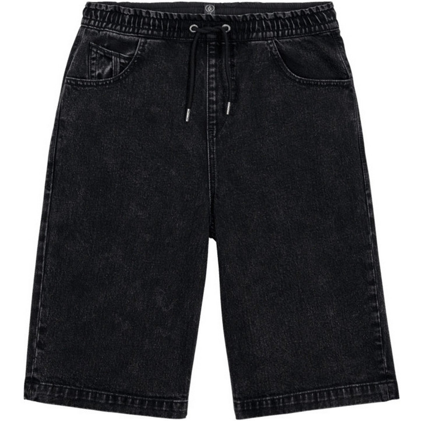 Pantaloncini Ragazzo Volcom - Freazy Loose Denim Ew Short - Nero