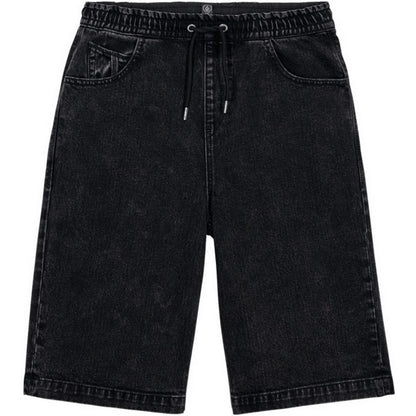Pantaloncini Ragazzo Volcom - Freazy Loose Denim Ew Short - Nero